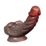 6.69‘’ Realistic Abdominal Muscle Dildo With Sucker - Image 5