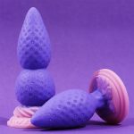 AIMITEX Strawberry Butt Plug Silicone Anal Sex Toy - Image 2