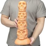 14.37‘’ Skull Giant Butt Plug Huge Dildo - Image 13