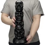 14.37‘’ Skull Giant Butt Plug Huge Dildo - Image 5
