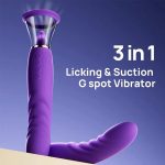 Lurevibe - Sucking Licking Vibrating Tongue Oral Clitoral G spot Vibrator - Image 6