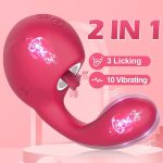 Lurevibe - Clitoral Licking G Spot Vibrator Clitoralis Stimulator for Women with 10 Licking Vibrating Modes - Image 6