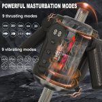 Telescopic Vibrating Male Masturbator for Man: Game Cup Pulse - Image 5
