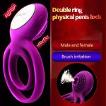 Lurevibe - Male Cock Masturbation Vibrating Penis Ring - Image 2