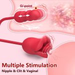 Lurevibe - Big Mouth Tongue Licking Vibrator Female Masturbation - Image 5