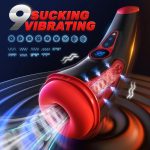 Lurevibe - 9 Sucking 9 Vibrating Male Masturbator Heating Vagina Masturbation Blowjob - Image 5