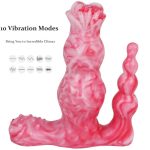 4.7‘’ 10 Frequency Vibration Simulation Wireless Remote Control Electric Dildo - Image 2