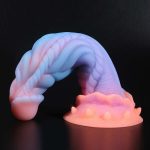 9.05‘’ Fluorescent Silicone Butt Plug Dildo - Image 4