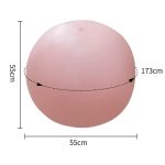 6.3‘’ Bouncy Inflatable Sex Ball with Remote Control Vibrating Realistic Dildo - Image 9