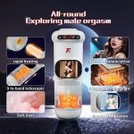 9-Frequency Telescopic 9-Frequency Vibration UFO Masturbation Cup - Image 5
