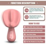 Clitoral Stimulator Mini Vibrator with 10 Vibrating Modes G Spot Nipple Masturbator - Image 3