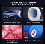 Lurevibe - Telescopic Sucking Heated and Sounding Male Masturbator - Image 5