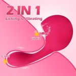 Lurevibe - Clitoral Licking G Spot Vibrator Clitoralis Stimulator for Women with 10 Licking Vibrating Modes - Image 3