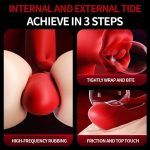 Rose Mucher Lip Biting & Swing Clitoral G Spot Vibrator for Women - Image 2