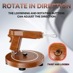 Sheyay Vintage Style Wooden Retractable Female Masturbation Dildo Machine - Image 4