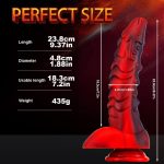 7.2‘’ Faucet Soft Silicone Mixed Color Artificial Dildo - Image 4