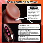 6.29‘’ Ultra Realistic Penis Fully Automatic Telescopic Rocking - Image 8