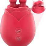 Lurevibe - Rose Juliet - Double Tongue Lick Shaker clitoral nipple orgasmic sex toy