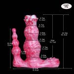 4.7‘’ 10 Frequency Vibration Simulation Wireless Remote Control Electric Dildo - Image 7