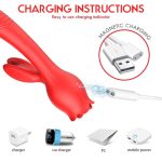 Lurevibe - Rose Vibrator G Spot Clitoral Stimulator - Image 5