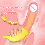 Lurevibe - Banana Dildo Vibrator Realistic Huge Penis G Spot Dildo - Image 8