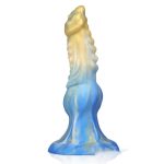 9.44‘’ Alien Dildo Mixed Color Liquid Silicone Allovers Dildo Sex Toys - Image 5