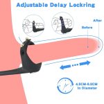 Wireless Remote Control Vibrating Penis Ring With Prostate Massager - Image 3