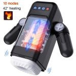 Game Cup Telescopic Vibrating Heating Masturbator - Image 2