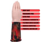 AIMITEX Giant Flower Arm Liquid Silicone Butt Plug Anal Toy - Image 7