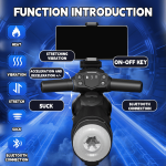 Motorcycle Male Maturbator With Telescopic Vibration Sucking Heating Function - Image 4
