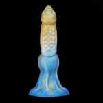 9.44‘’ Alien Dildo Mixed Color Liquid Silicone Allovers Dildo Sex Toys - Image 3