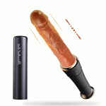 7.48‘’ Baseball - Automatic Telescopic Dildo With Tongue Licking And Heating Function
