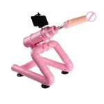 Pink Wire-controlled Telescopic Silent Dildo Machine - Image 2