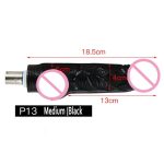 Lurevibe - Automatic Gun Machine Penis Accessories Female Masturbator Extension Rod - Image 22