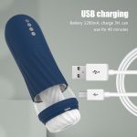 Lurevibe - Rocket 3d Realistic Textured Electric Stroker With 5 Thrusting Rotating Modes - Image 4