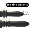 Lurevibe - Woman Telescopic Vibrator Men G Spot Anal Pussy Dildo Toy - Image 5