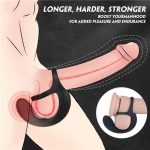 Remote Penis Vibrator Ring Prostate Massager Vibrating Cock Ring Sex Toys for Men - Image 4