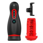 Nebula 9 Sucking Vibration Heating Male Stroker with Phone Holder - Image 11