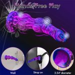 8.86‘’ Monster Dildo Fantasy Horse Dildo With 2 Big Knots And Strong Suction Cup - Image 5