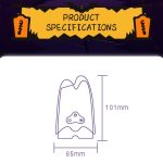 SHEYAY Ghost Vibrating Sucking Masturbator Halloween Limited - Image 4