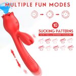 Lurevibe - Rose Vibrator G Spot Clitoral Stimulator - Image 3