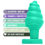 Aimitex Ice Cream Colorful Silicone Butt Plug Anal Expansion plug - Image 12