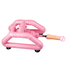 Pink Wire-controlled Telescopic Silent Dildo Machine - Image 9