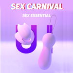 Finger Clip Remote Control Vibrator Heating Massager - Image 3