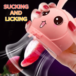 Bobo Rabbit Sexy Breast Stimulation Breast Massager Licking Sucker - Image 3