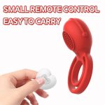 Lurevibe - 9 Vibrations Male Couple Sex Toy Clitoris Vibrator - Image 2