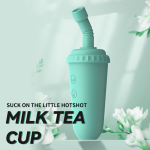 Milk Tea Cup Sucking Vibrator Female Massage Masturbator - Image 4