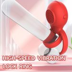 Lurevibe - 9 Vibrations Male Couple Sex Toy Clitoris Vibrator - Image 5