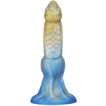 9.44‘’ Alien Dildo Mixed Color Liquid Silicone Allovers Dildo Sex Toys - Image 2
