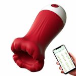 Lurevibe Big Mouth APP Remote Control Blowjob Male Masturbator